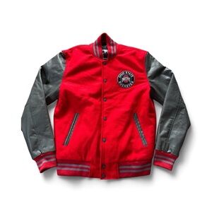 Ohio State Buckeyes Letterman Varsity Jacket Men Size Small